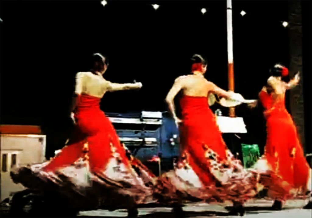 Ballet de Paulina Feria de abril Maspalomas 2009 Gran Canaria